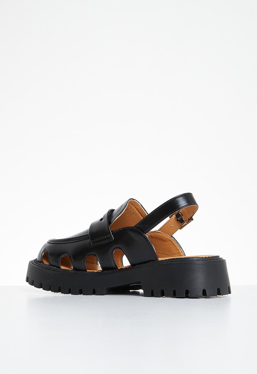 Footwork - Tassie flat shoe - black