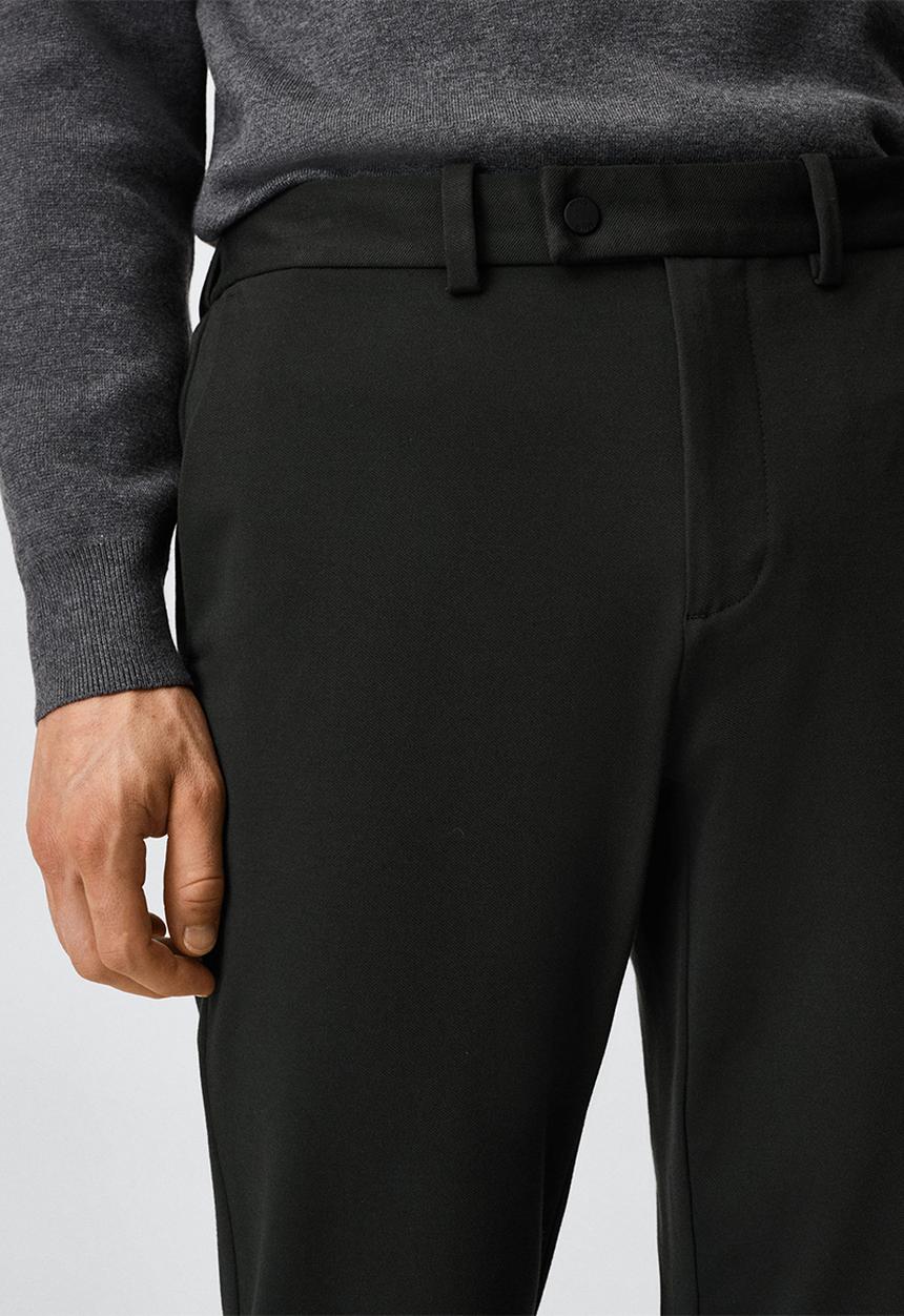 MANGO - Trousers polen - dark green