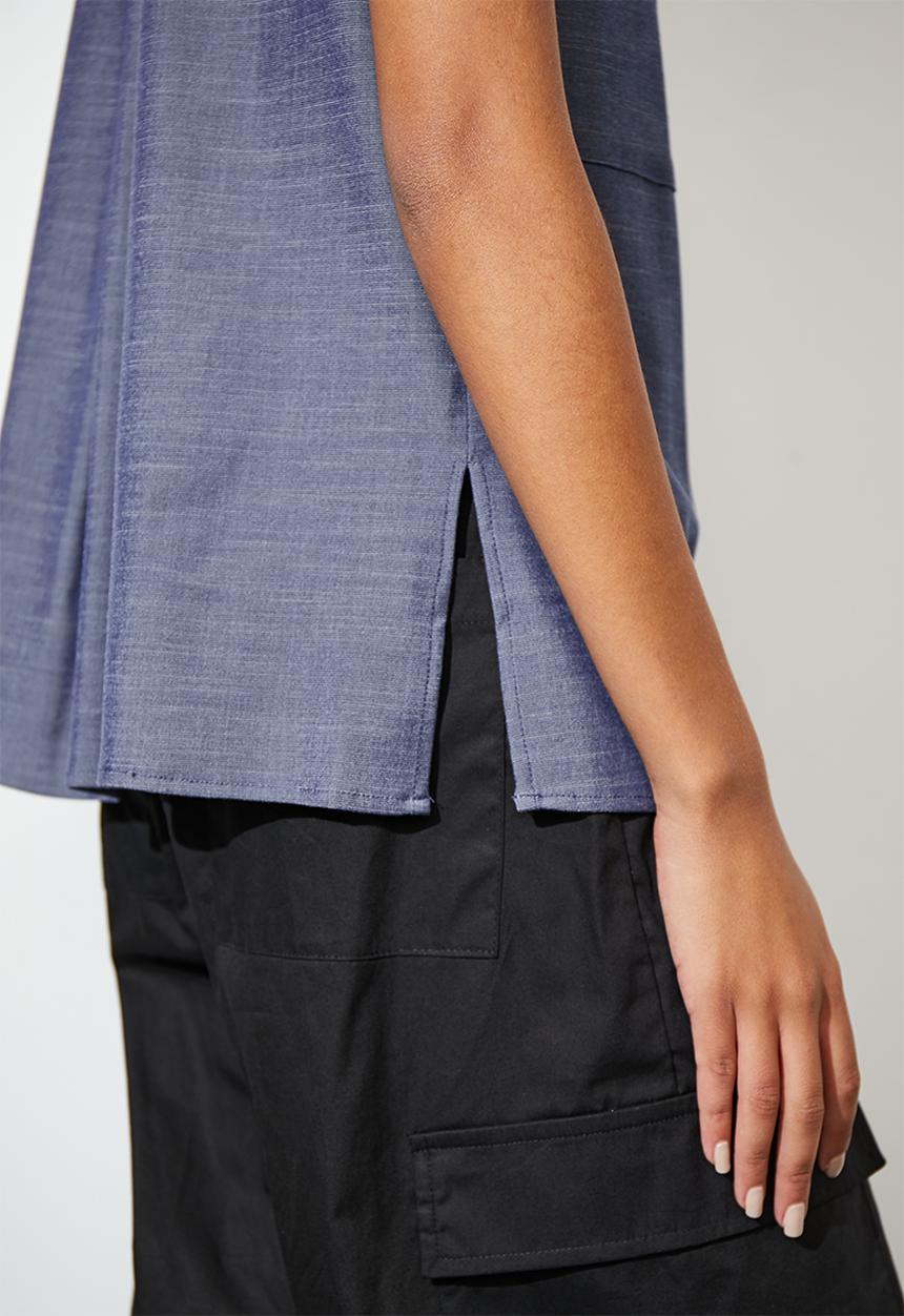 Superbalist - Chambray utility shirt - indigo
