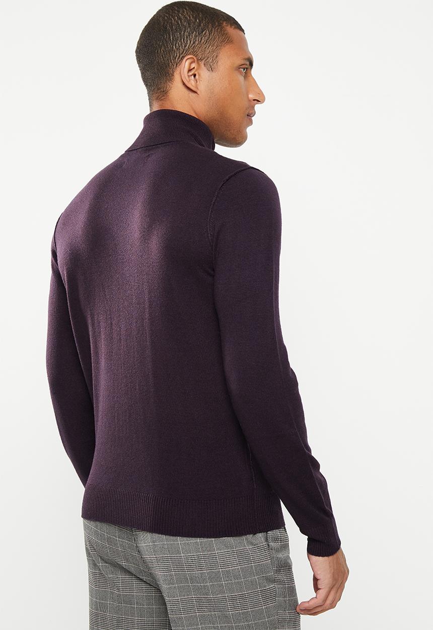 Replay - Maglia sweater - plum