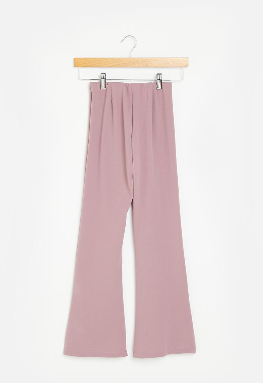 Superbalist - Split hem trouser - elderberry