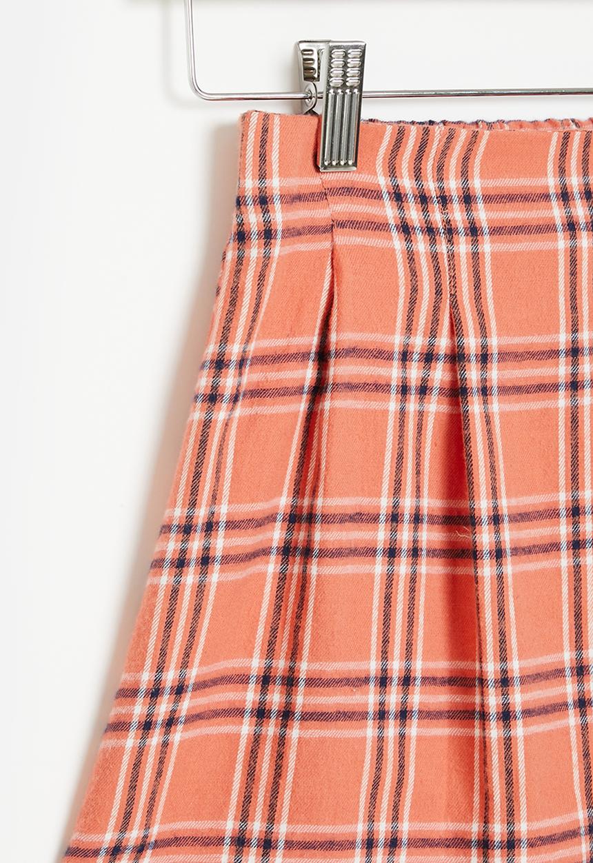 Superbalist - Check skirt - salmon pink