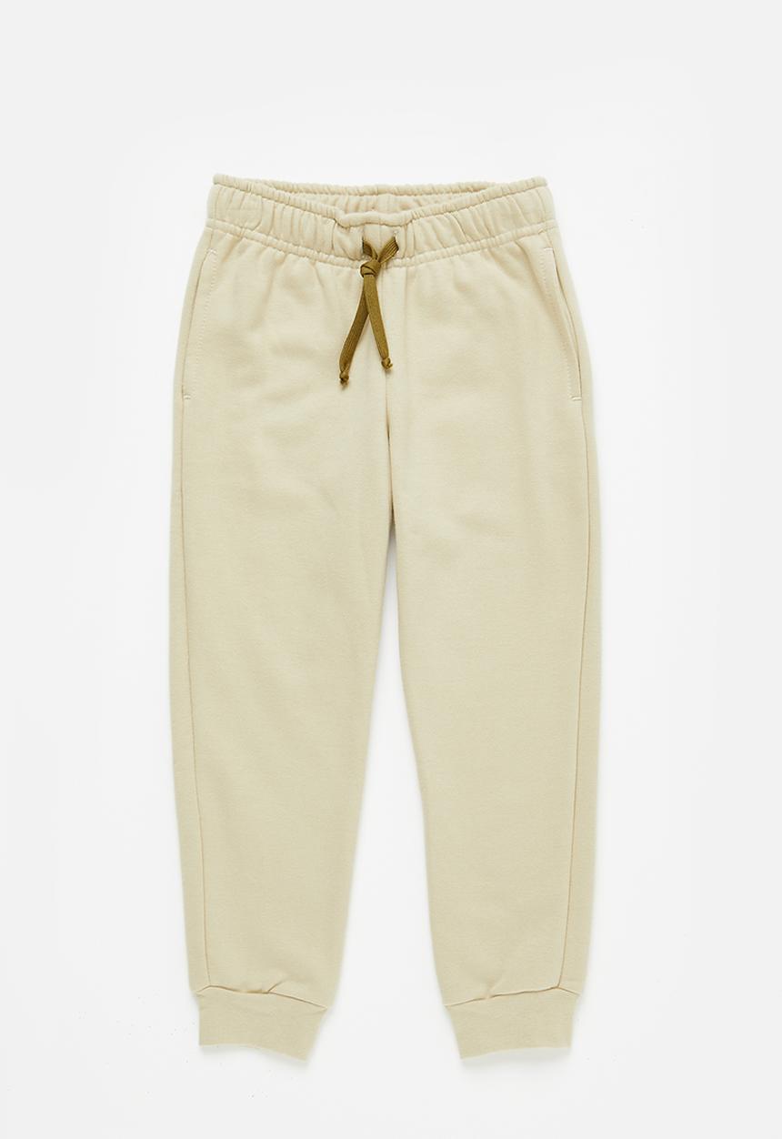 Superbalist - Boys 2 pack fleece jogger - fatigue & stone