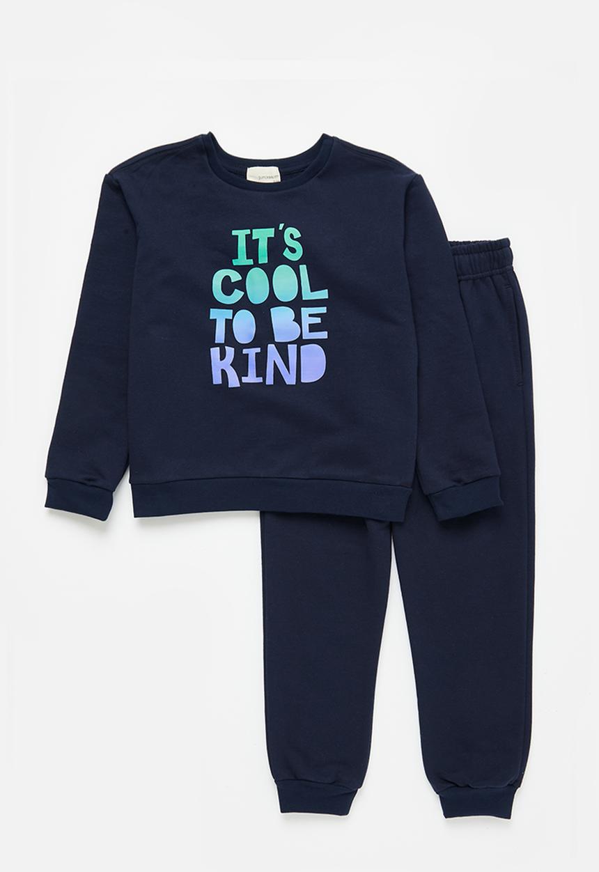Superbalist - Tracksuit set - navy