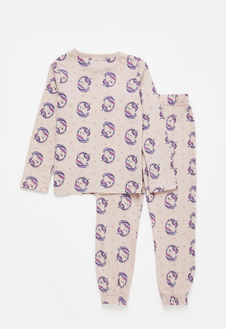 Superbalist - Aop winter pj set - pink