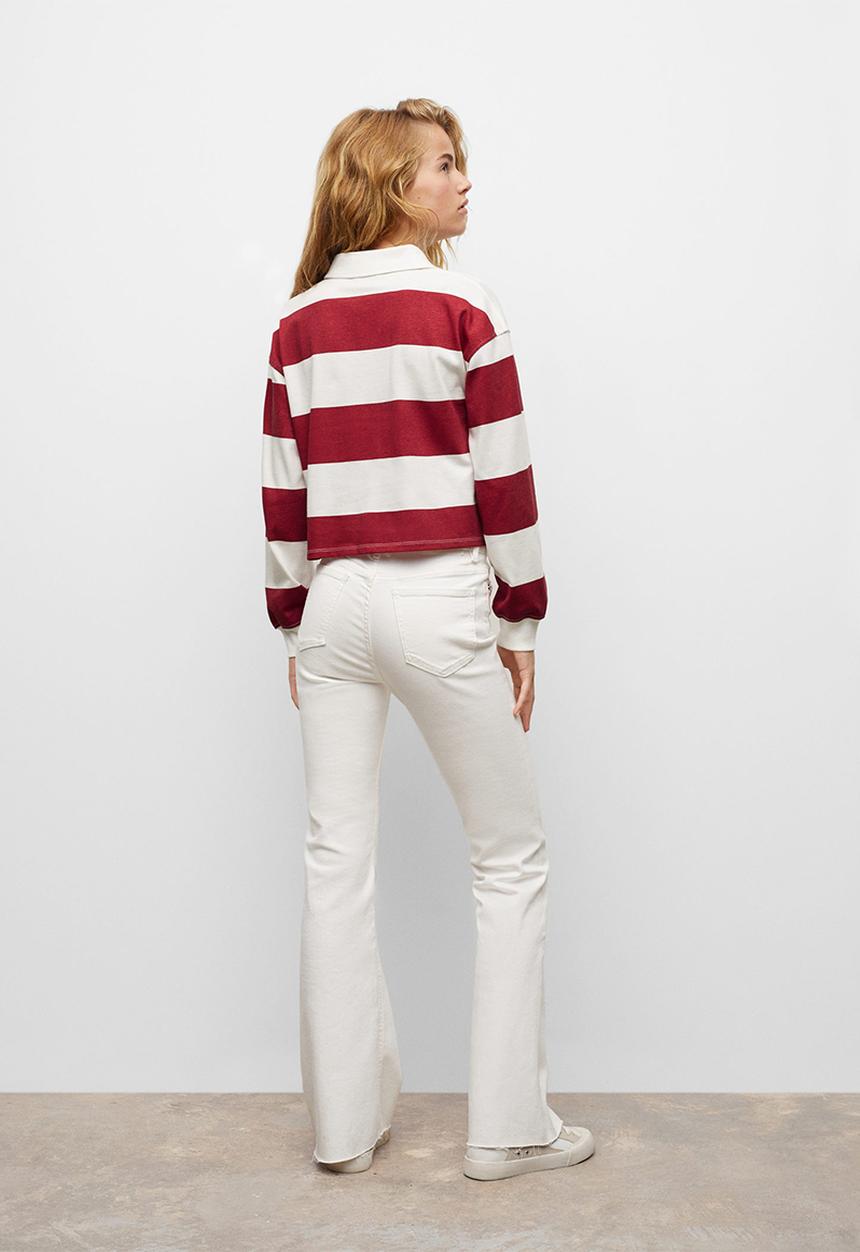MANGO - Polo shirt rugby - red