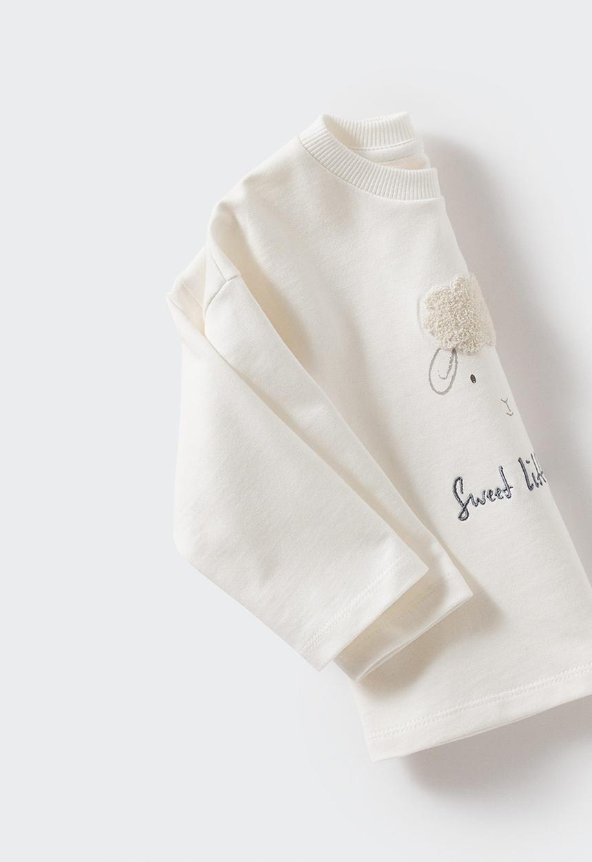MANGO - Sweatshirt sweet - white