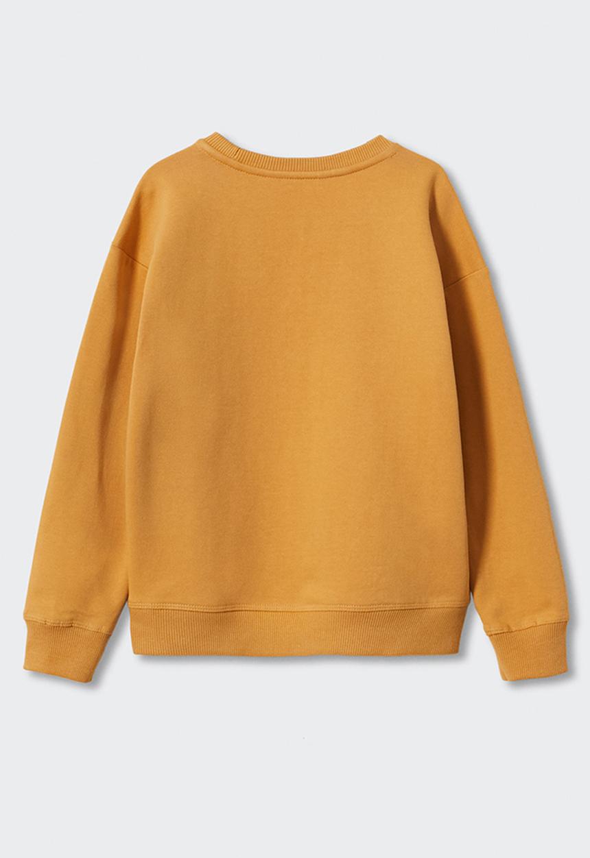 MANGO - Sweatshirt stuff2 - yellow