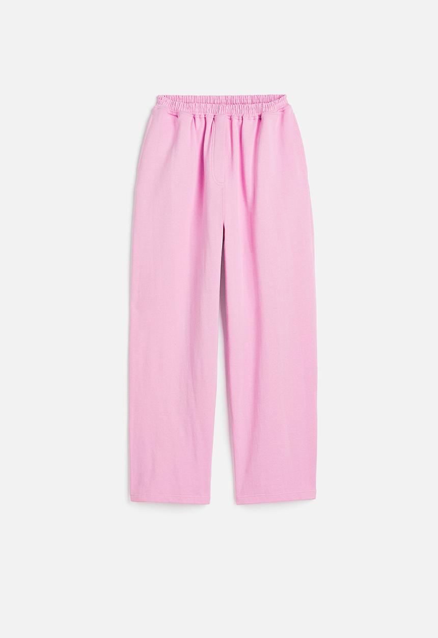 H&M - H&M Studio: Wide joggers - light pink