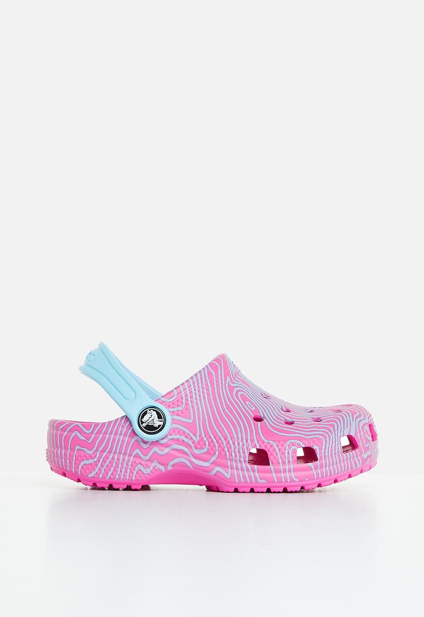 Crocs - Classic topographic clog k - juice/multi