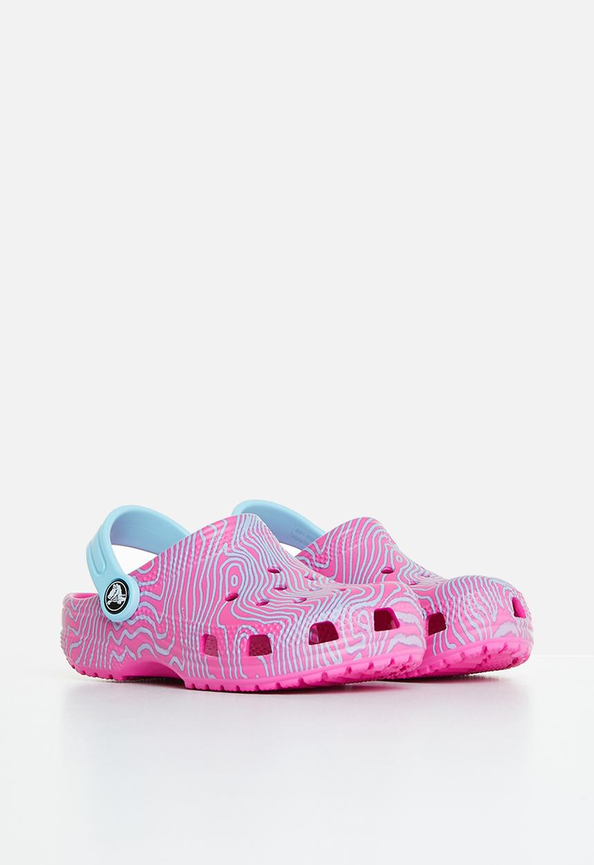 Crocs - Classic topographic clog k - juice/multi