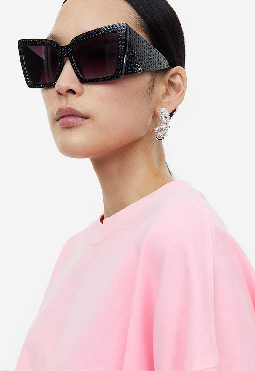 H&M - H&M Studio: Oversized t-shirt - light pink