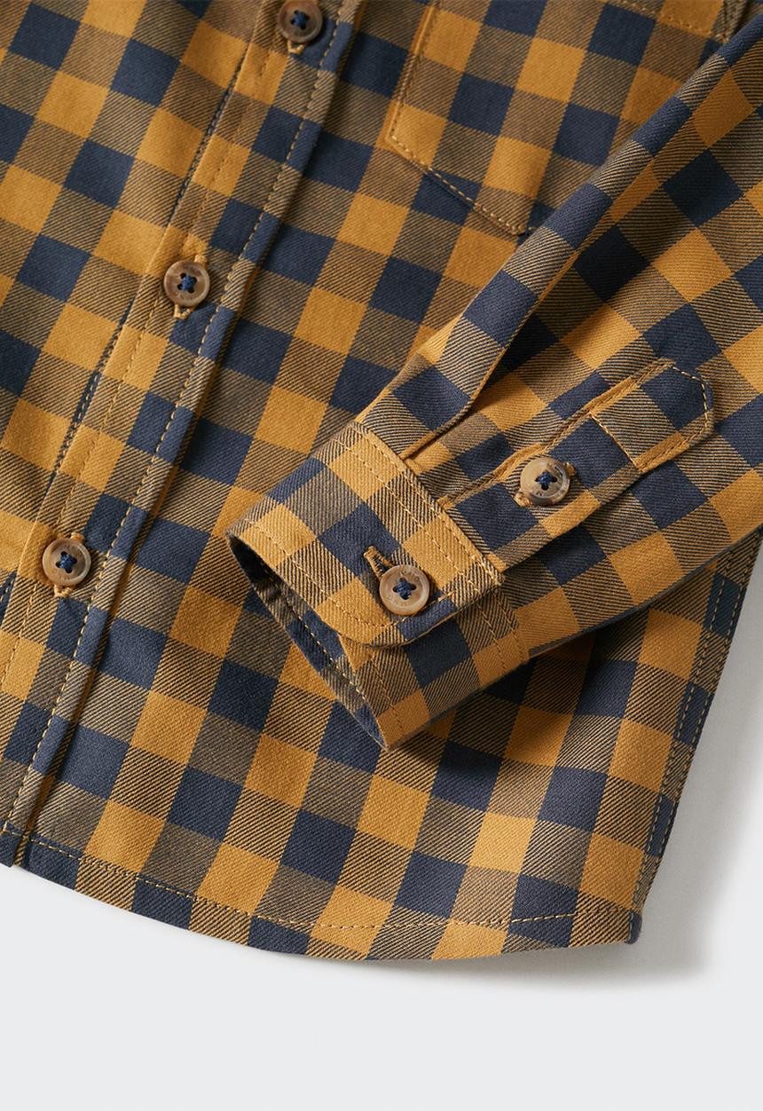 MANGO - Shirt matias - yellow