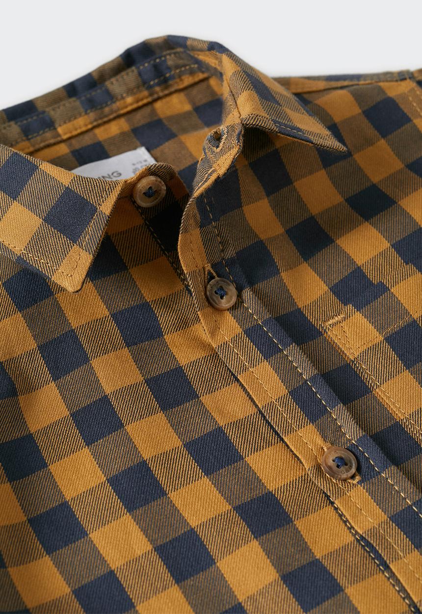 MANGO - Shirt matias - yellow
