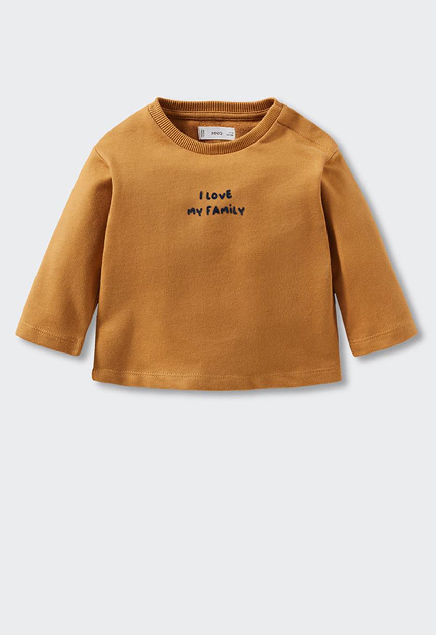 MANGO - Sweatshirt bath - yellow