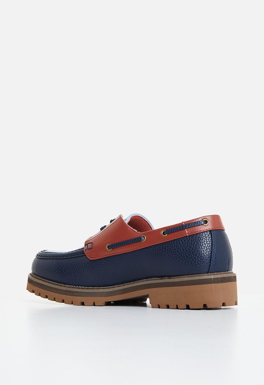 Jonathan D - J boat pebble pu loafer - sunset