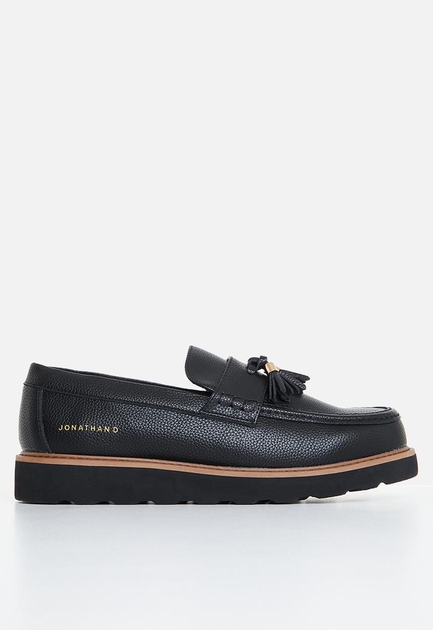 Jonathan D - J scout genuine leather loafer - black