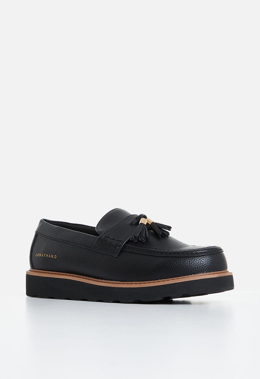 Jonathan D - J scout genuine leather loafer - black