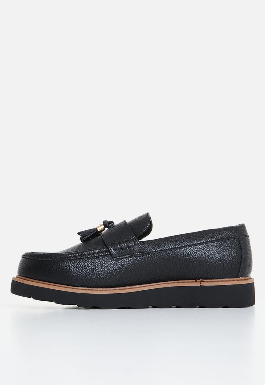 Jonathan D - J scout genuine leather loafer - black