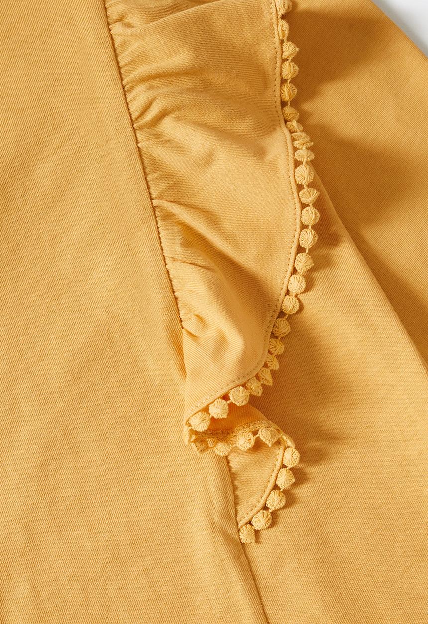 MANGO - T-shirt juliete - yellow
