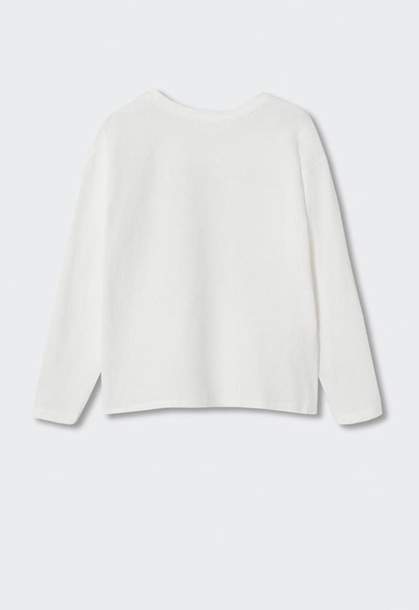 MANGO - T-shirt rolltour - white
