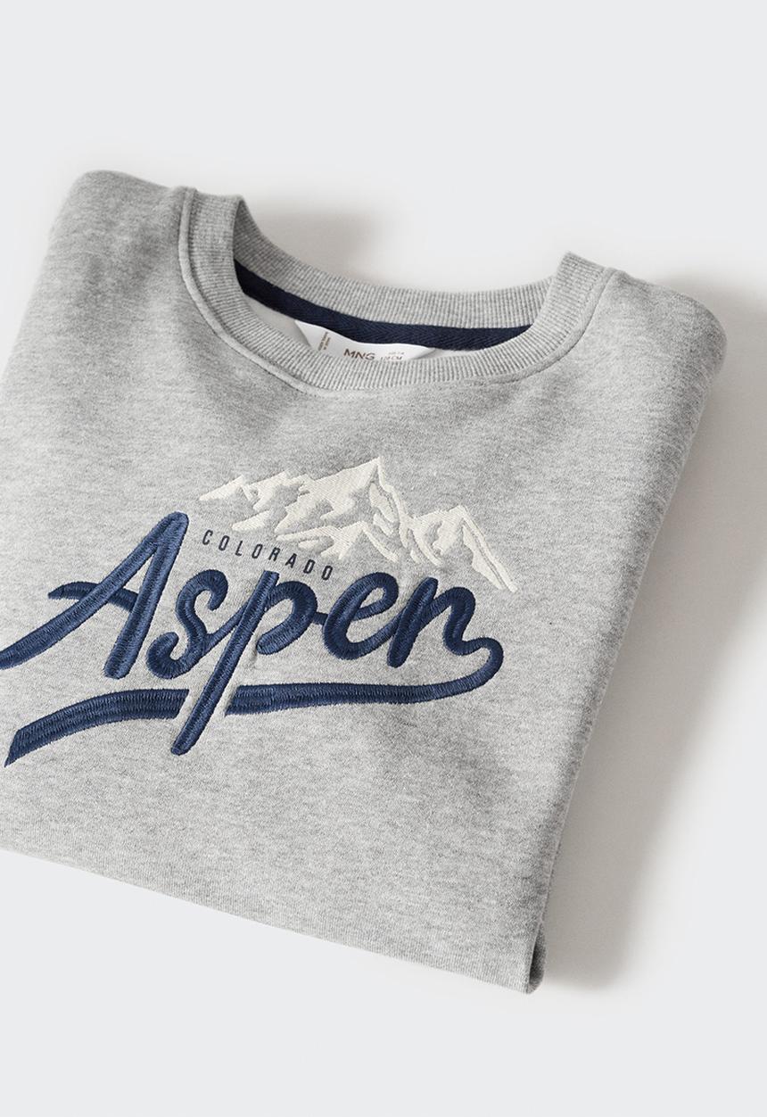 MANGO - Sweatshirt colorado - grey