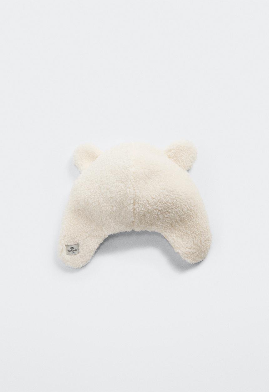 MANGO - Hat teddy - white