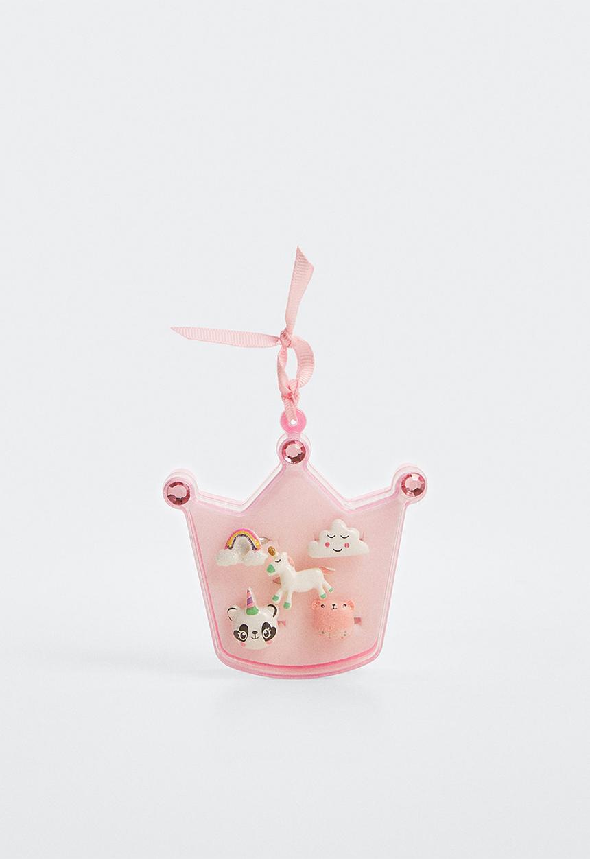 MANGO - Ring princes - pink