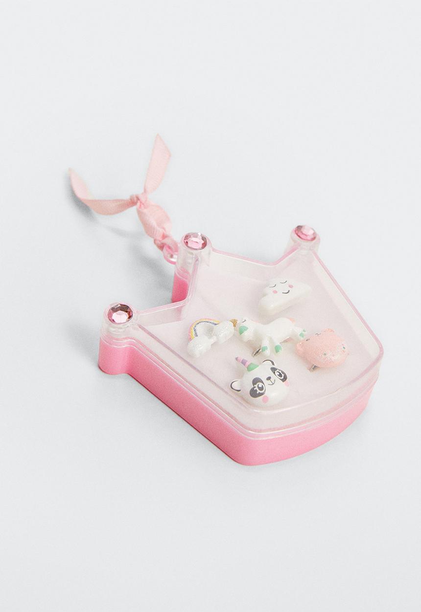 MANGO - Ring princes - pink
