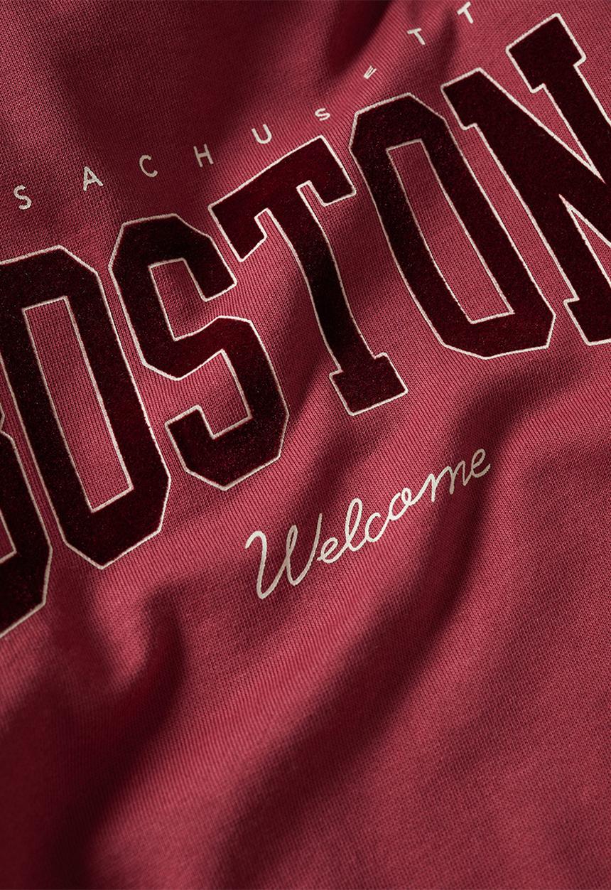 MANGO - Sweatshirt boston - pink