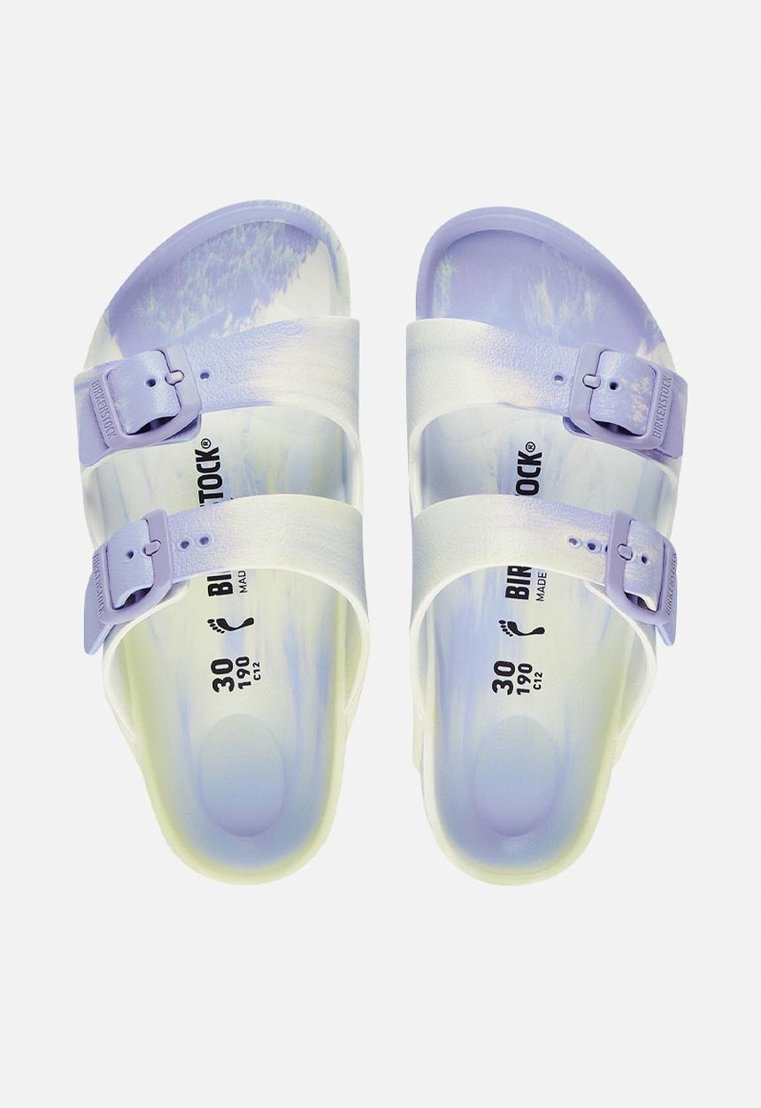 Birkenstock - Arizona eva kids narrow - faded lime multi