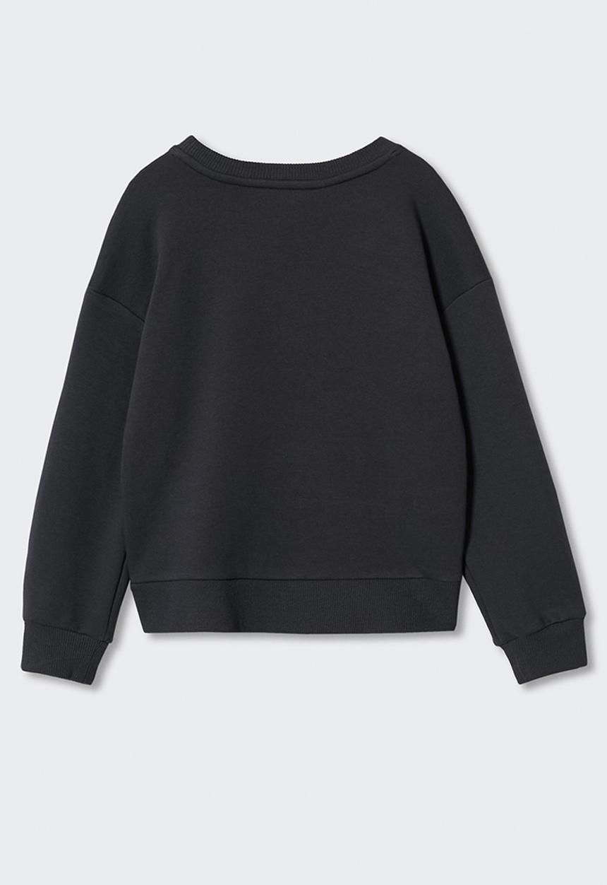 MANGO - Sweatshirt mbubble - charcoal