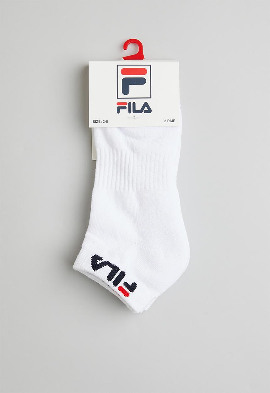 FILA - Stallone ankle sock 2pk - white