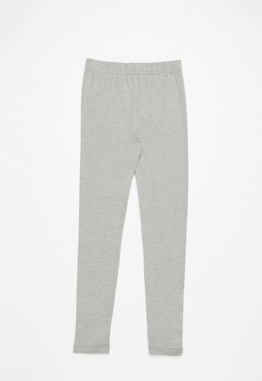 Superbalist - 2 pkt legging - grey mel & navy 