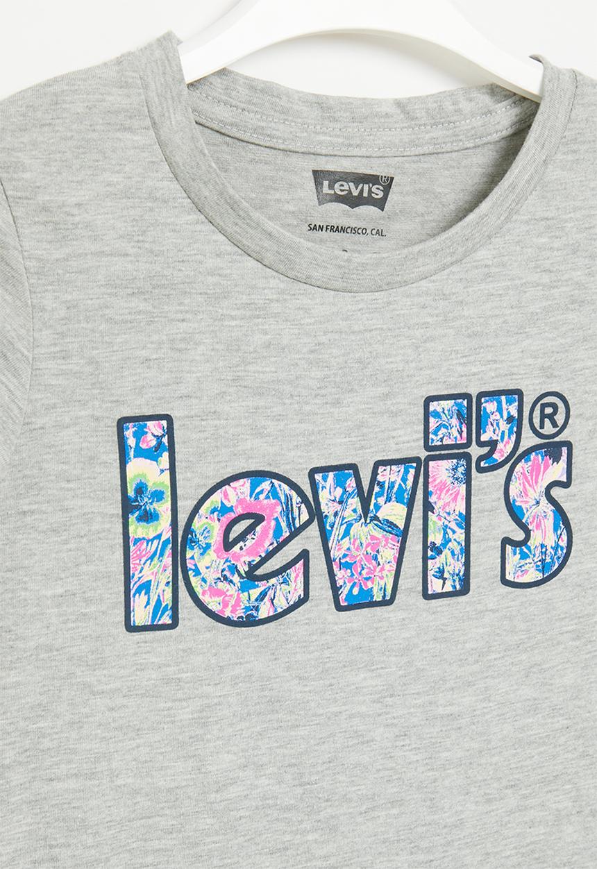 Levi’s® - Lvg short sleeve poster logo tee - light grey heather
