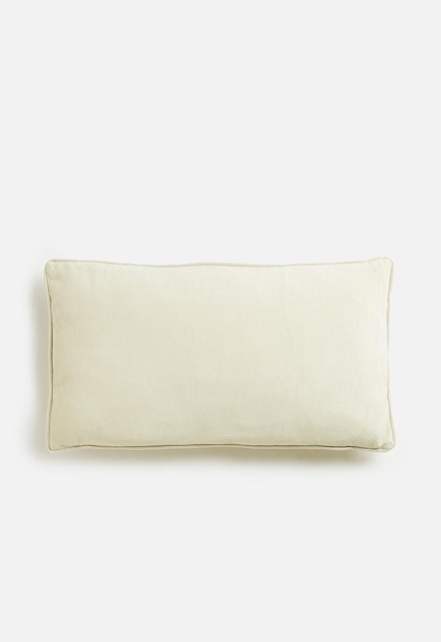 H&S - Velvet cushion - slate