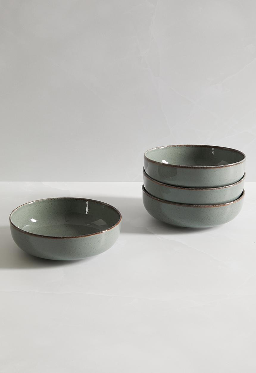 Excellent Houseware - Asara cereal bowl set of 4 - blue