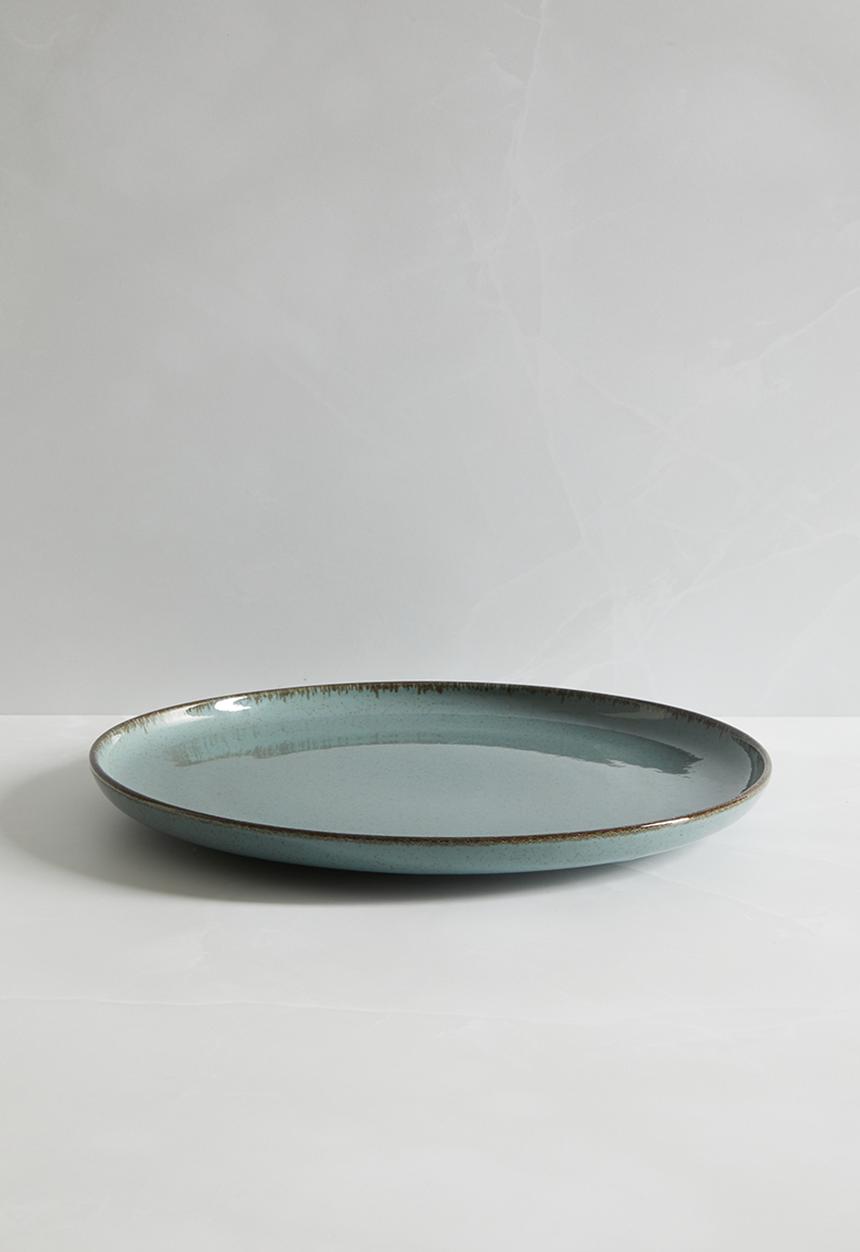 Excellent Houseware - Asara dinner plate of 4 - blue