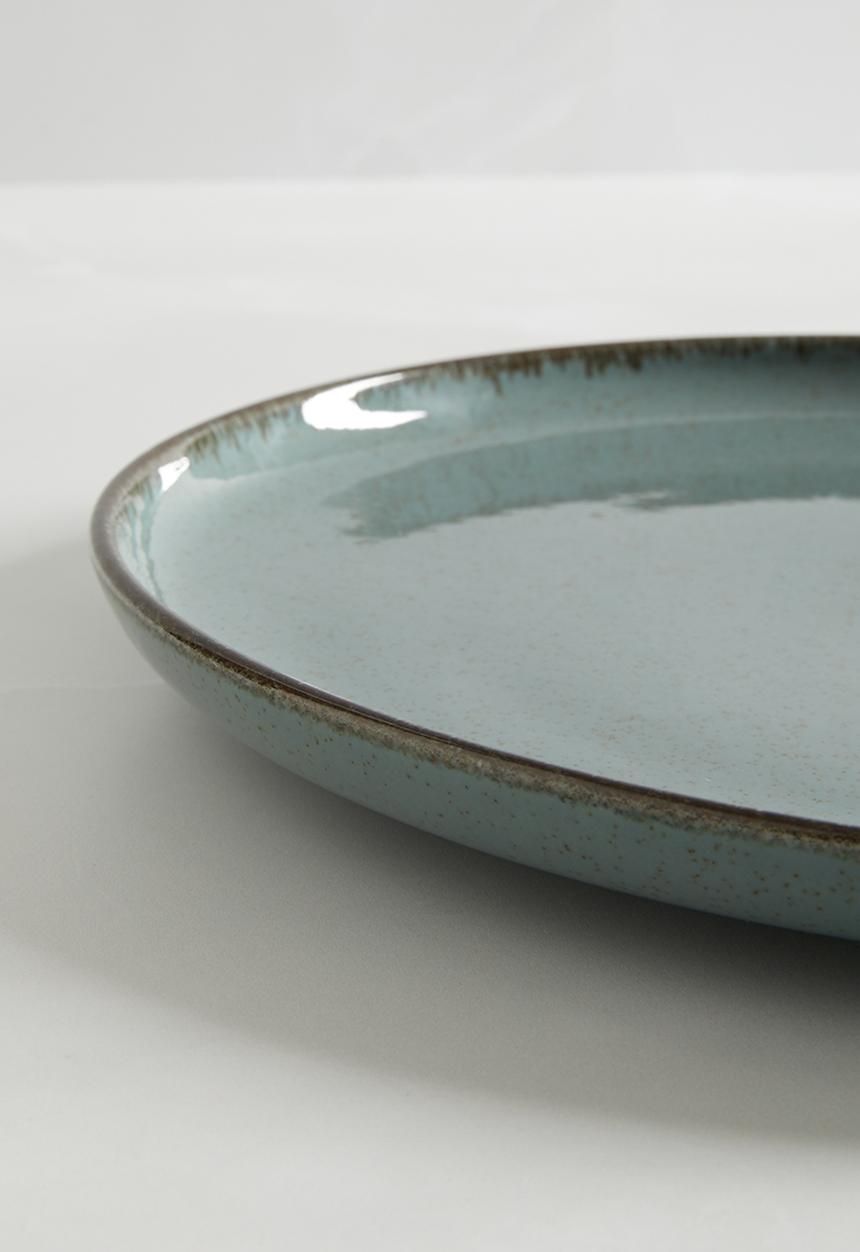 Excellent Houseware - Asara dinner plate of 4 - blue