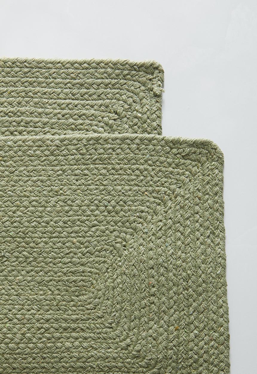 Excellent Houseware - Placemat set of 2 - green