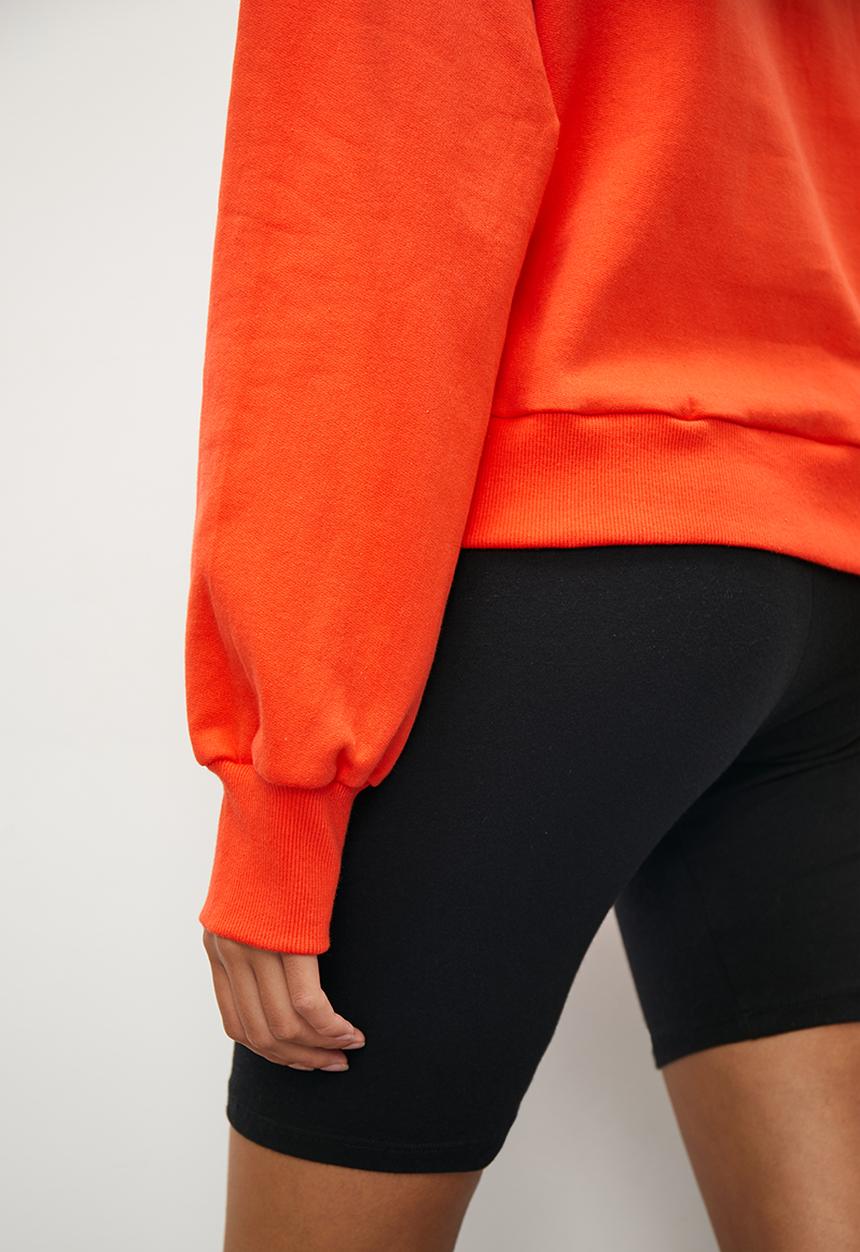 Blake - Crop hoodie - orange