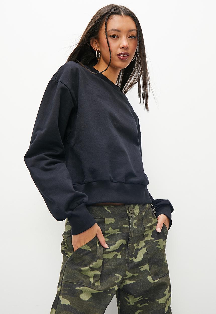 Blake - Crop crew - black