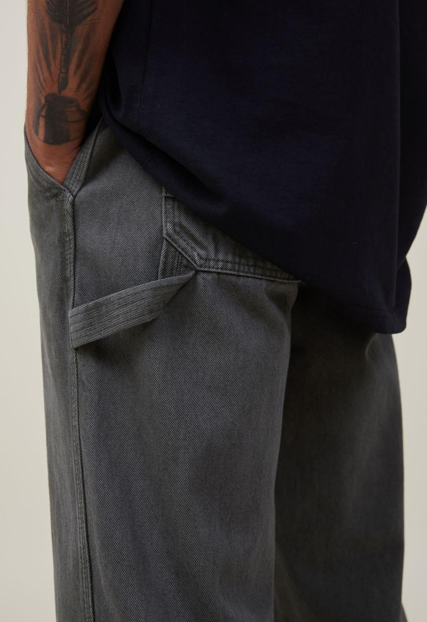 Cotton On - Baggy jean - worker evergreen
