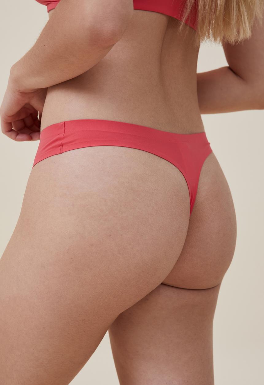 Cotton On - The smoothing hipster g string brief - geranium