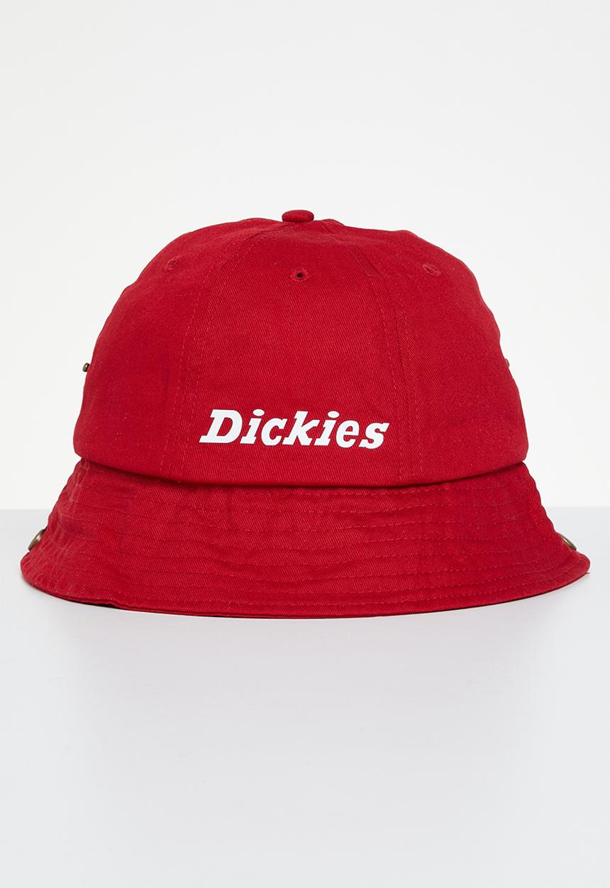 Dickies - Dickies albertville bucket hat domed - red