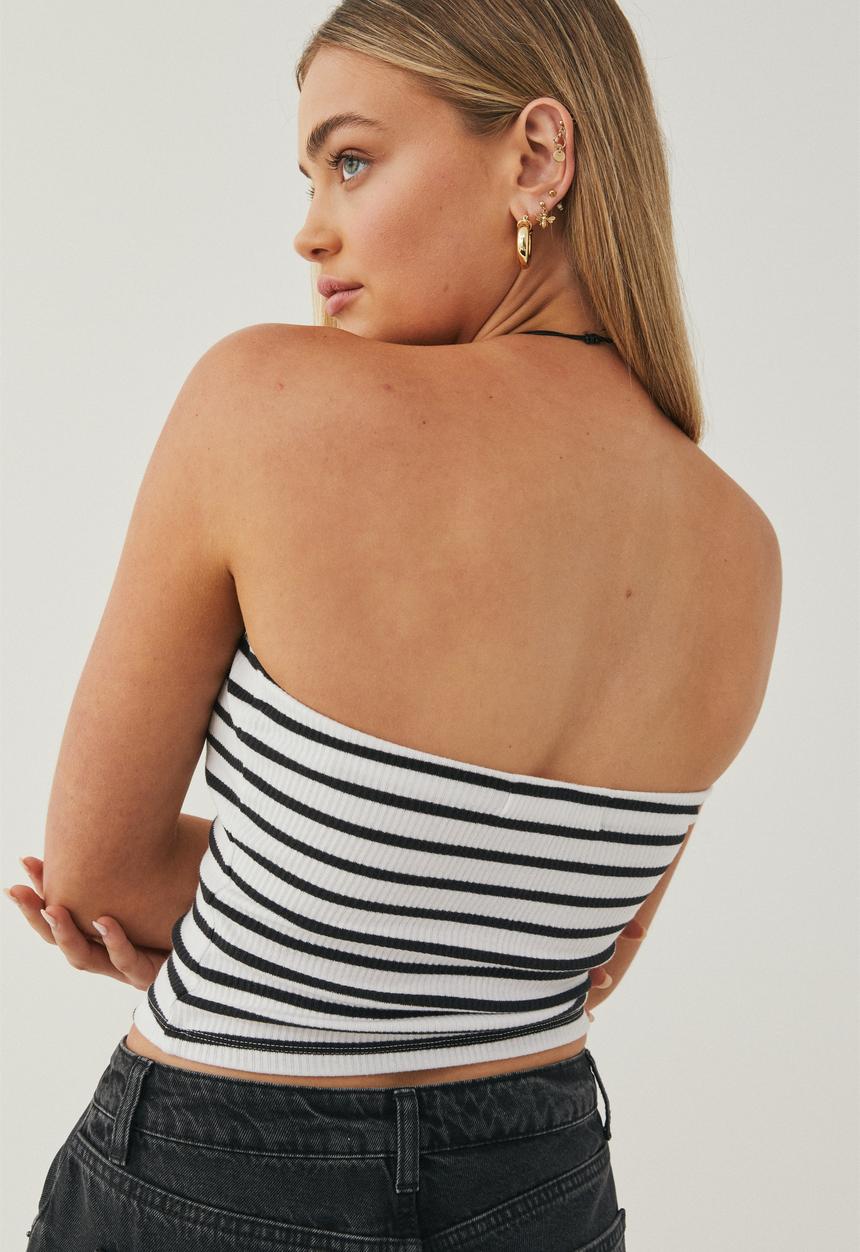 Supré  - Mia bandeau - black & white