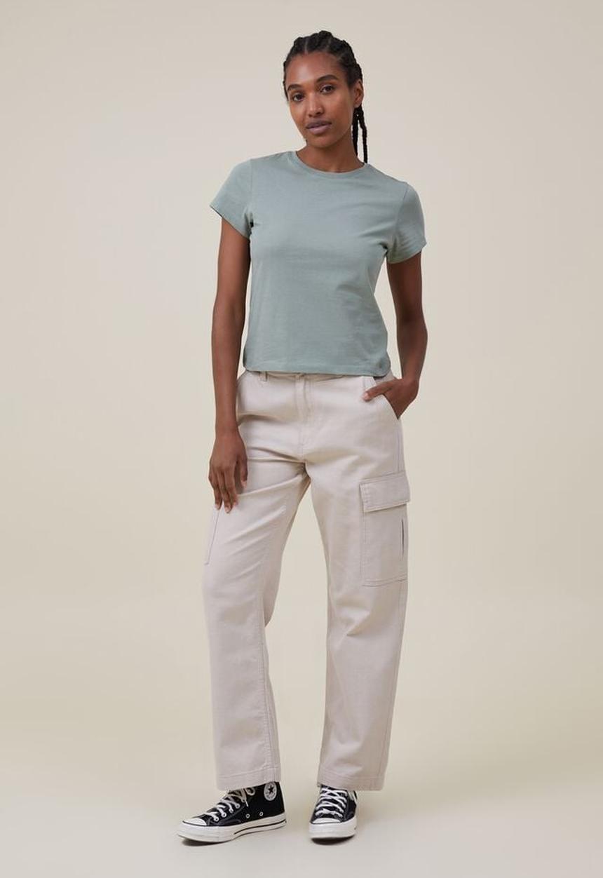 Cotton On - The 91 tee - tinted sage