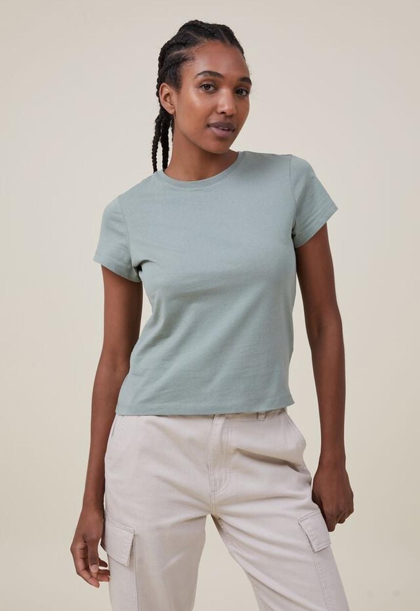 Cotton On - The 91 tee - tinted sage