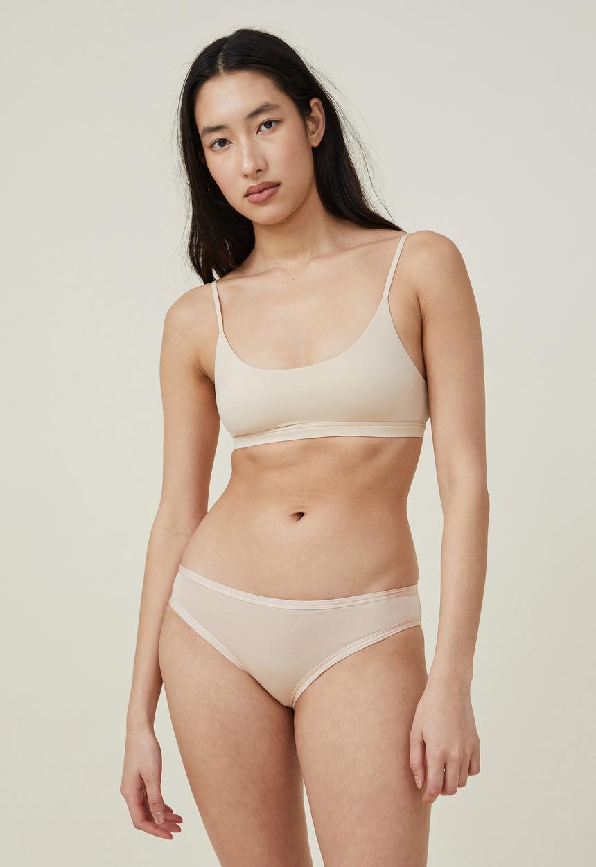 Cotton On - So soft bikini brief - frappe