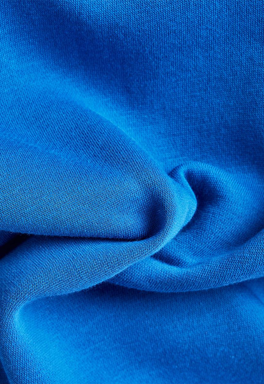 G-STAR - Premium core hdd zip sw long sleeve - lapis blue